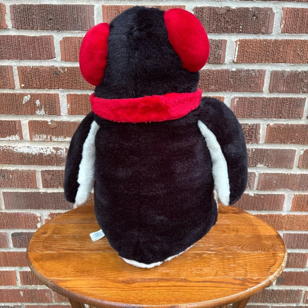 JC Penny Holiday Collection Penguin Plush Stuffed Animal Golden Bear Company 22”